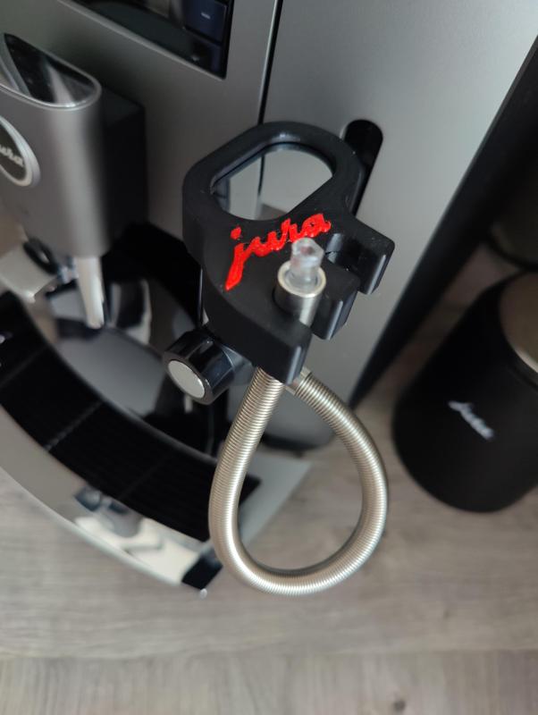 Jura E8 Kaffeeautomat Schlauchhalter