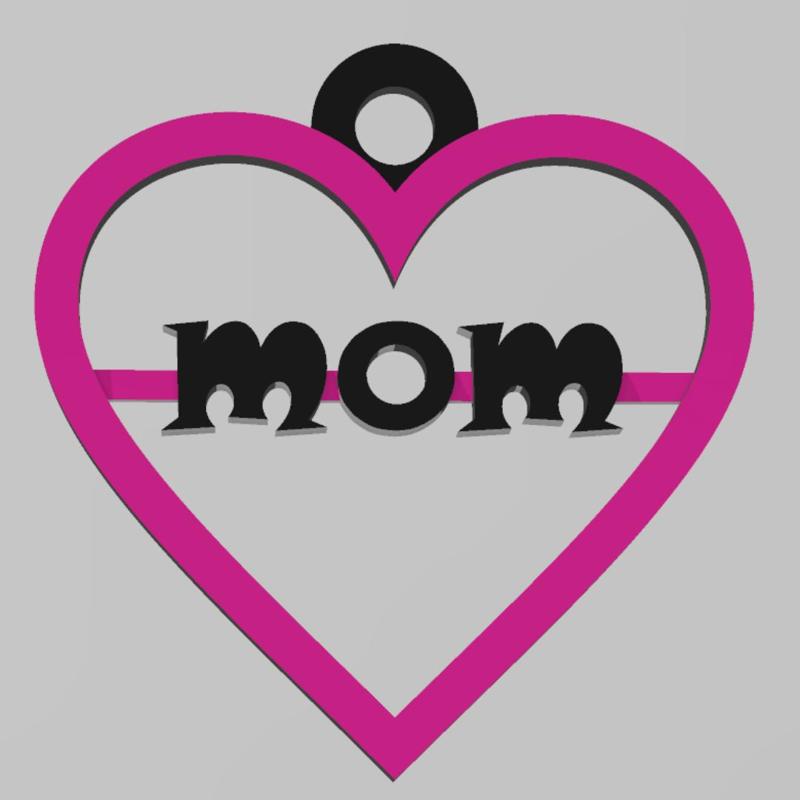 Mother's Day Keychain