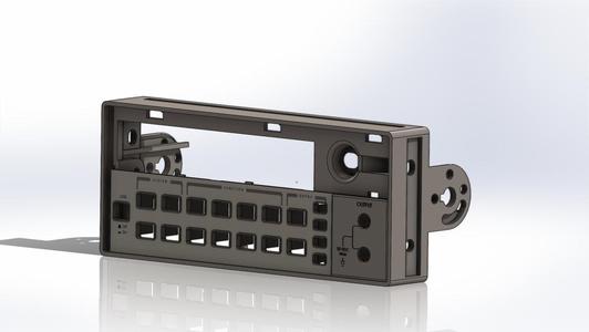 HP 6612B Instrument Front Panel