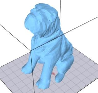 My favorite Shar Pei (low poly)