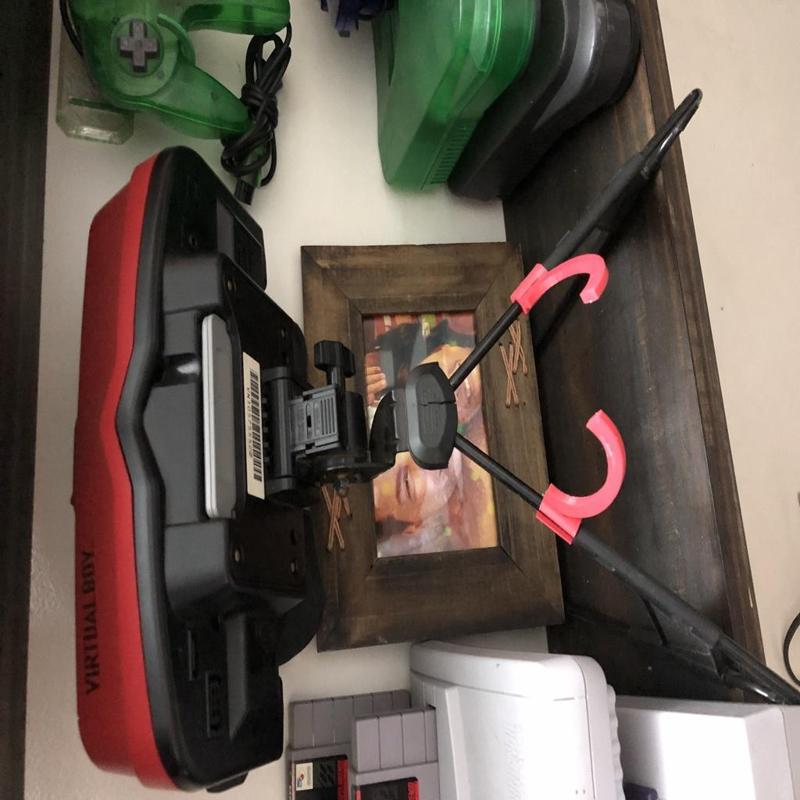 Nintendo virtual boy controller tripod support