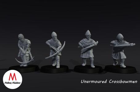 unarmoured Crossbowmen