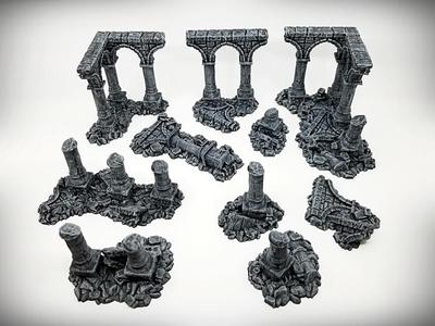Ruined Columns Deluxe Bundle