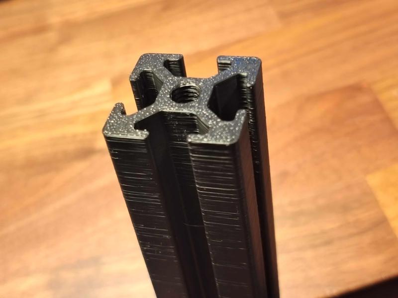 Print-optimized 3030 Aluminum Extrusion Profile