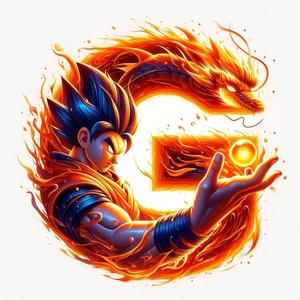 Hueforge Letter Dragon Ball