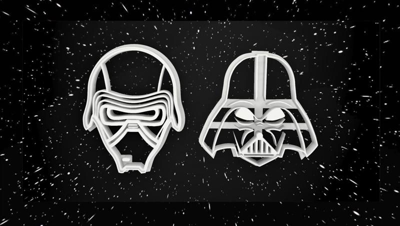 COOKIE CUTTER DARTH VADER - KYLO REN
