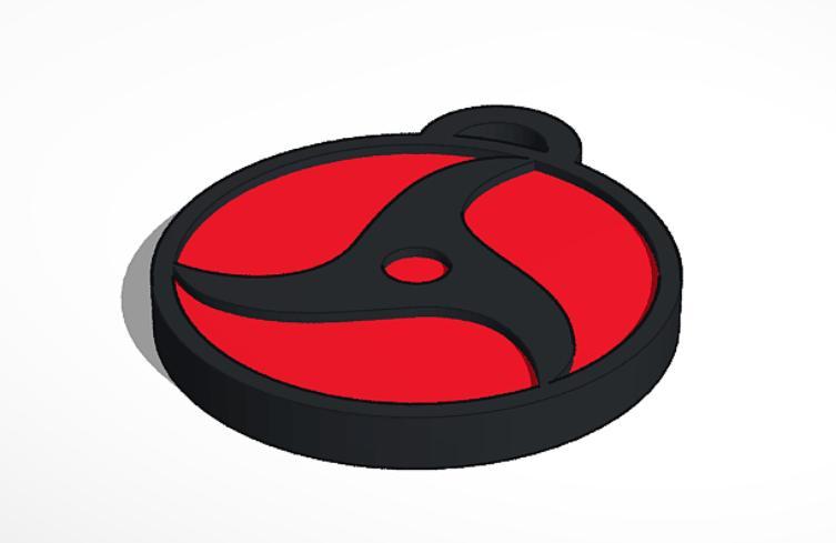 Itachi Sharingan Keychain