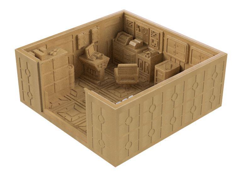 Sci Fi Corridor First Aid Room