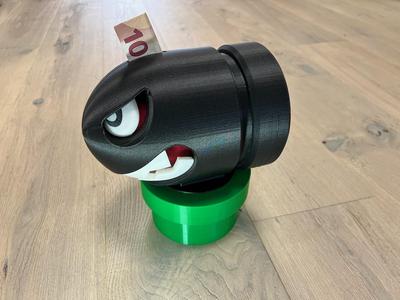 Banzai Bill piggy bank red insert remix