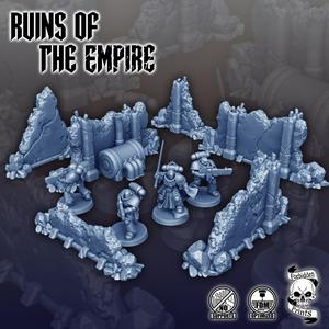 Ruins of The Empire - Scatter Terrain Walls