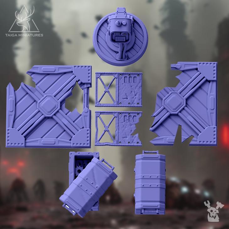 Rock Head Small Terrain Set