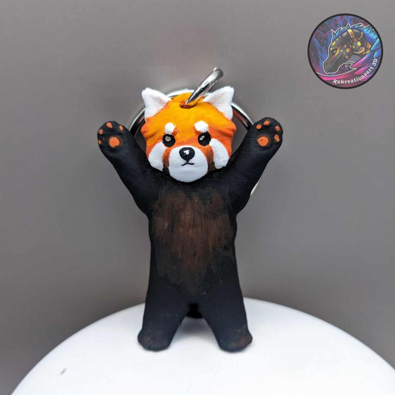 Red Panda Keychain