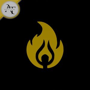 Simple Flame Symbol - 2D Art