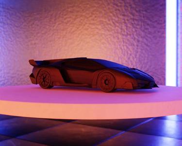 Lamborghini Veneno - Aggressive Hypercar Model