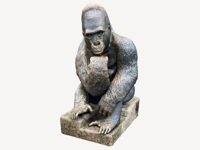 Gorilla Statue Photo Scan