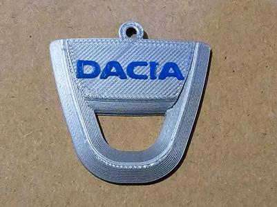 Dacia Logo Keychain