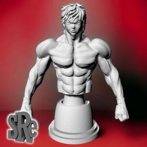 Baki Hanma Bust - Baki Son of the ogre