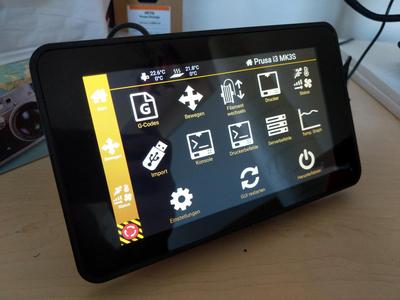 7" Touchscreen case for Raspberry Pi 5 incl. slim version
