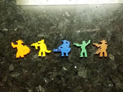 Interstellar Hero Meeples (#3)
