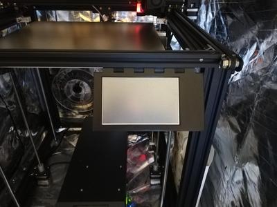 Hinged boxes for Duet 5inch panel displays