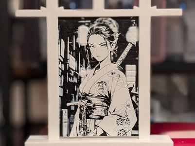 Female Samurai/Geisha HUEFORGE