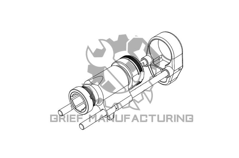 Retractable PDW Stock For Gel-Blaster& AEG