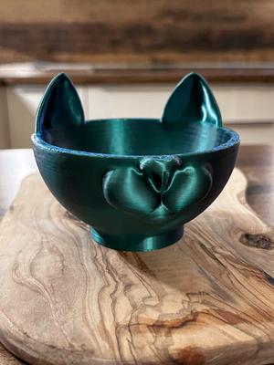 Cute cat bowl gift
