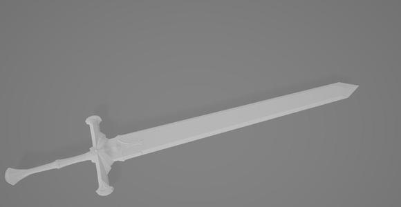 Genshin Impact Claymore Zephyrus