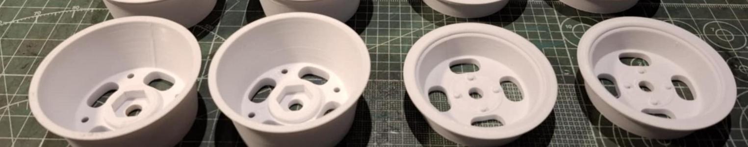 Kyosho Landjump Integra rims with screws