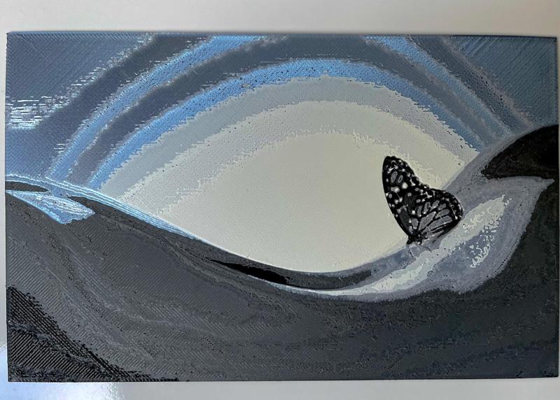 Body art wallpaper (Filament Painting - HueForge)