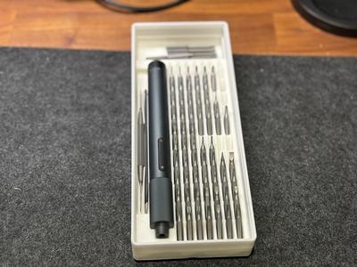 Gridfinity Xiaomi Electric Precision Screwdriver (70 Bits)