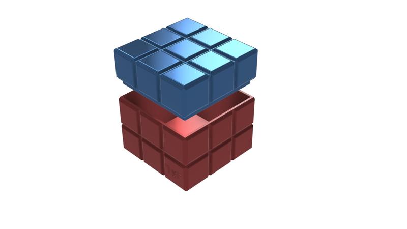3D Cube Box