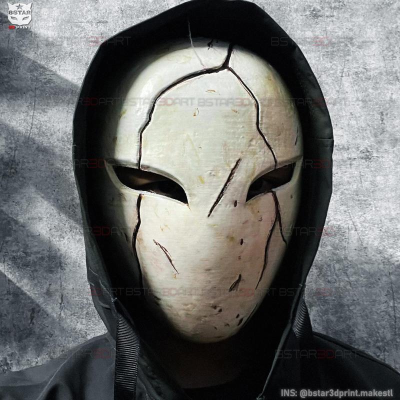 Assassin Shadow Mask - High Quality Details - Halloween Cosplay