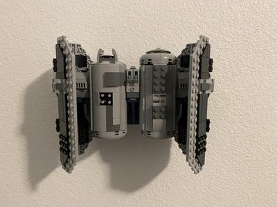 Wall Mount for LEGO TIE Bomber (Kit 75347)