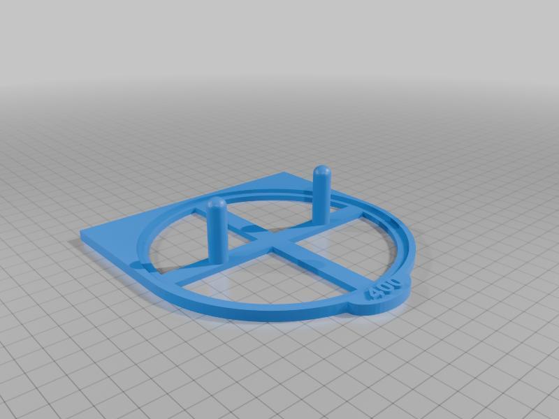 5 Inch Orbital Sandpaper Holder (400 and 600 plates)