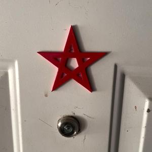 Do Not Disturb Anti Soliciting Pentagram Magnet