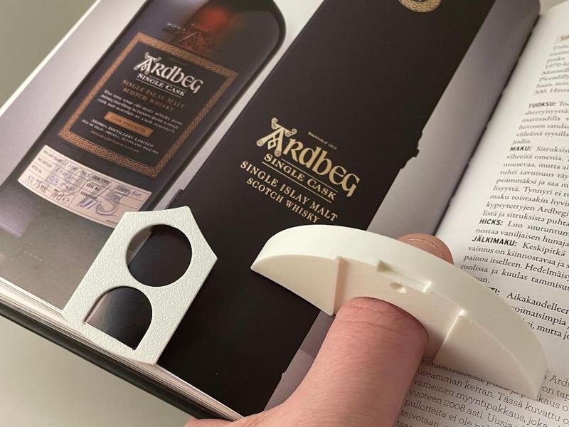 Book Page Holder With Bookmark