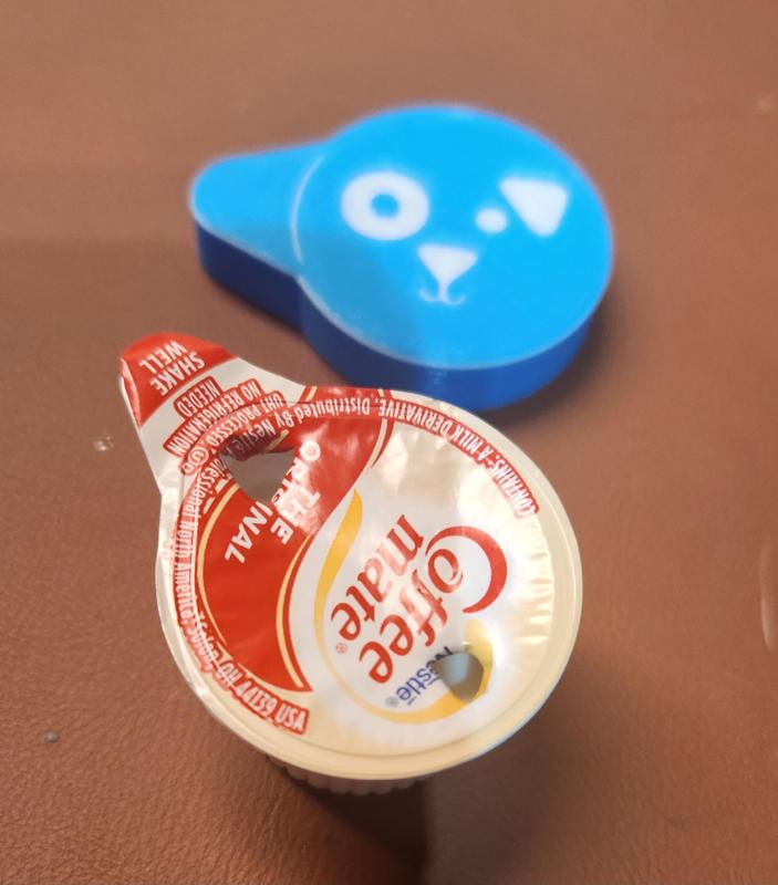 Coffee Creamer Opener