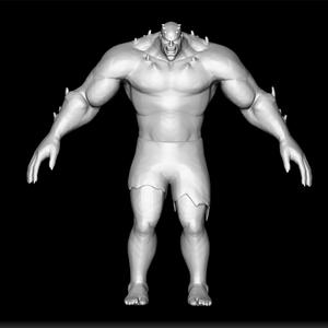 Titan - 3D Print Titan Sculpture - Mythical Giant Figurine - Powerful Titan Design - Legendary Colossus Statue