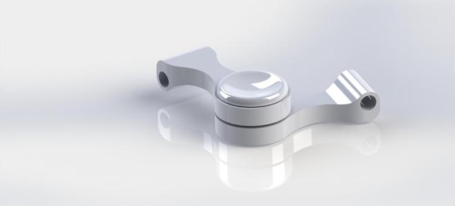 Fidget-Spinner 2.0 with magnets and 608 bearings