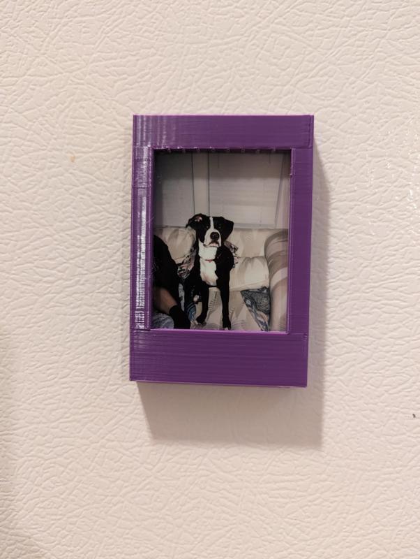 Instax instant picture frame(Built in supports)