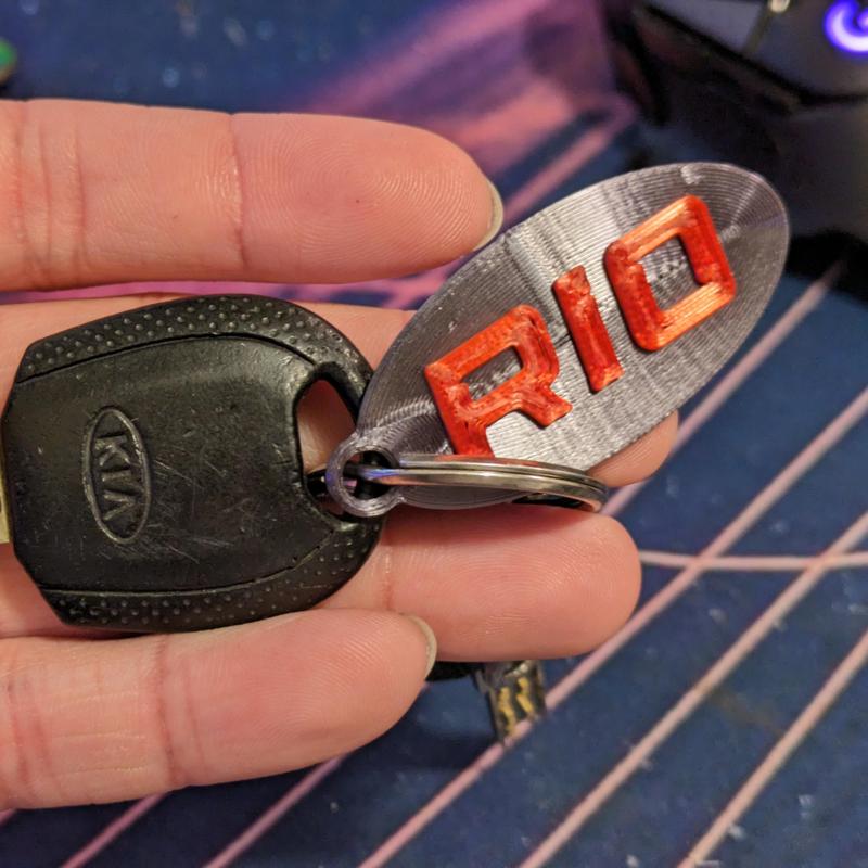 Rio Keychain (multi color combatible)