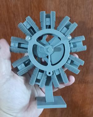 Radial Engine - 9 cylinders