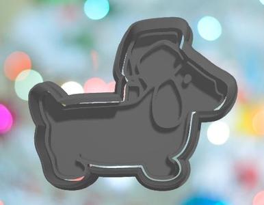 Graduation Dog Cookie Cutter