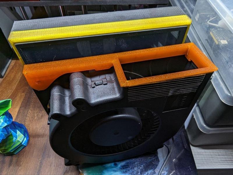 K1 Auxilary fan connector for custom blast