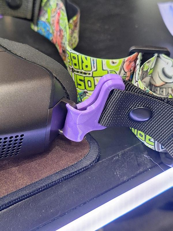 Goggle X Strap adapter Flat Printed