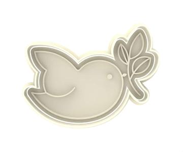 DOVE HERRINGBONE COOKIE CUTTER