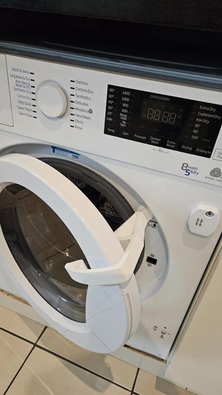Front-Load Washing Machine Door Prop
