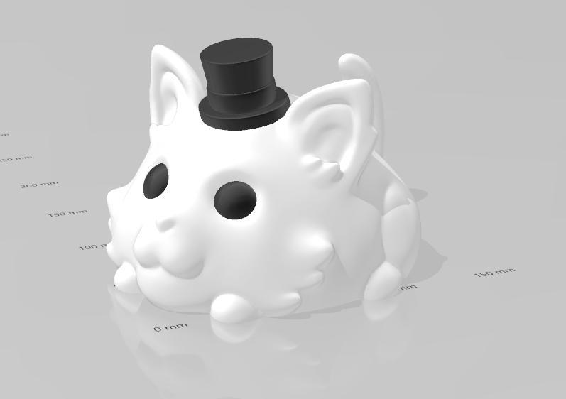 Chat au chapeau - Cat with hat