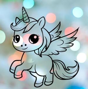 Unicorn 9 Cookie Cutter